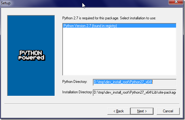 found python 2.7 install path_thumb
