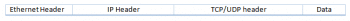 Figure 4 Network Packet for IP Protocol
