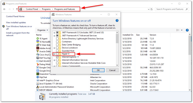 VMware Workstation and Device/Credential Guard are not compatible. : Hyper-V