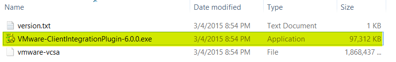 安裝VMware Client Integration Plugin 6