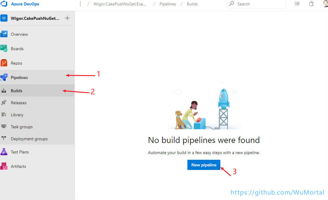 AzureDevops Pipelines 使用