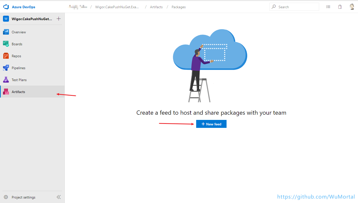 AzureDevops Artifacts 使用