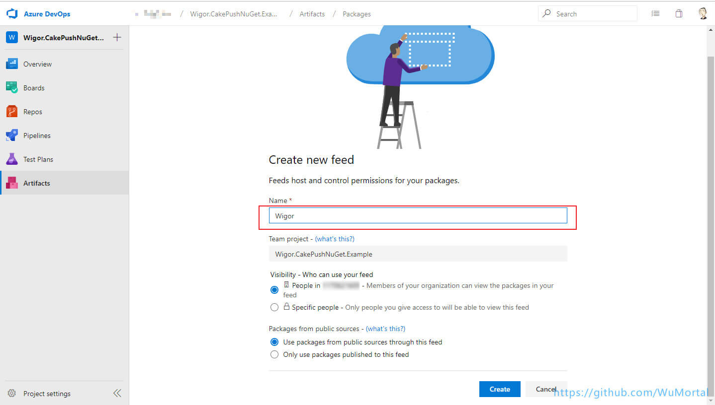 AzureDevops Artifacts 使用