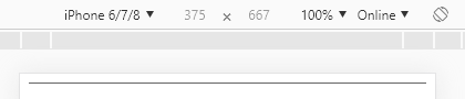 移动端1px边框问题-直接设置1px